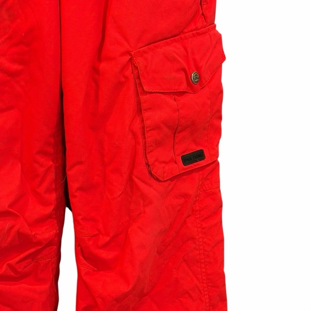 Paul Frank boys deluxe snow ski snowboard red black pants Medium. - Picture 3 of 9